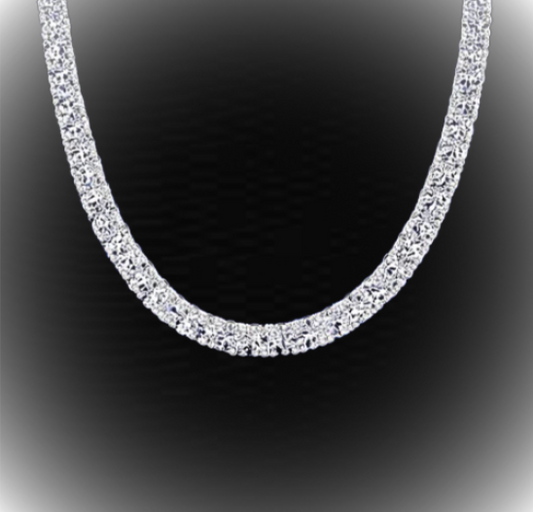 MOISSANITE TENNIS CHAIN *PASSES DIAMOND TESTER*